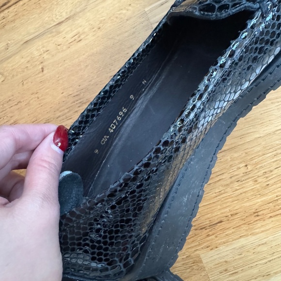 Stuart Weitzman Crocodile Loafers - Picture 2 of 4